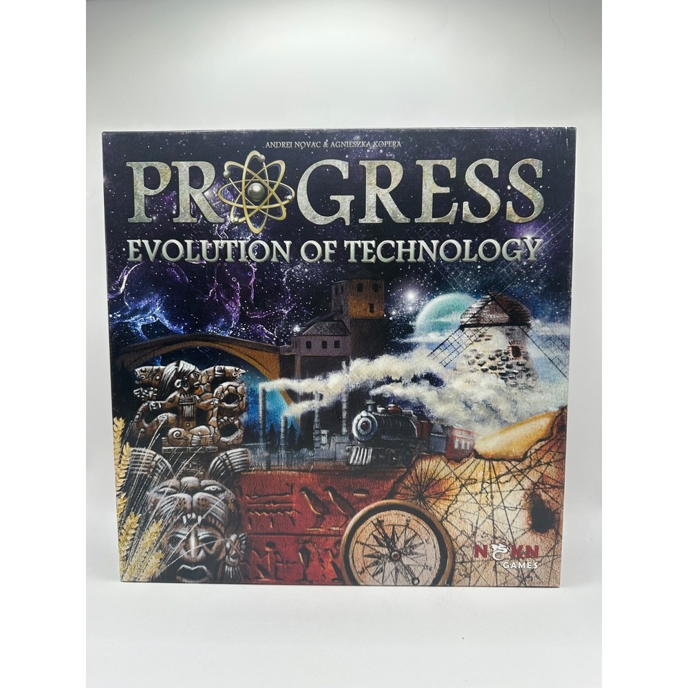 Progress Evolution of Technology NSKN Games COMPLETE With Expansion Card Packs
